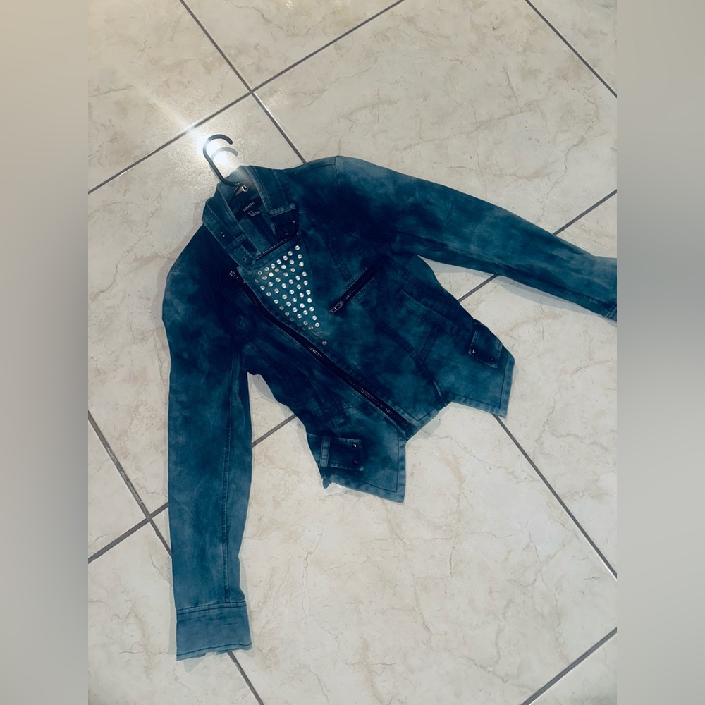 Forever 21 Dark Blue Jean Jacket